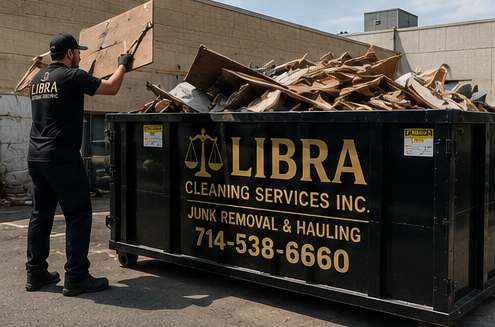 Junk and debris hauling Orange County